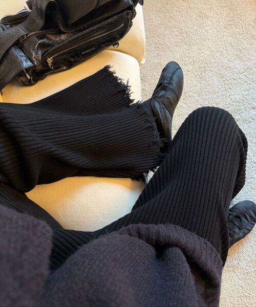 PORTERNA(ポルテナ)の「BUTTON HALF PULL-OVER SWEATER-PURPLE(ニット/セーター・レディース・その他・OS)」の19枚目の写真