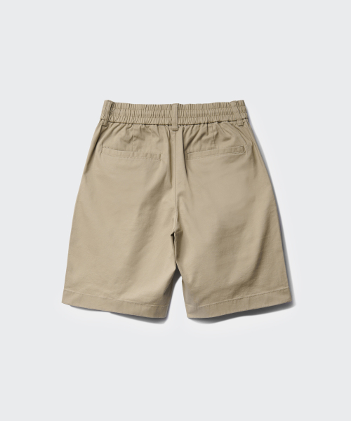 MUSINSA STANDARD KIDS（ムシンサスタンダードキッズ）の「ワイドチノショーツ[ベージュ]（その他パンツ・レディース・その他・110/120/130/140/150/160/100）」の4枚目の写真