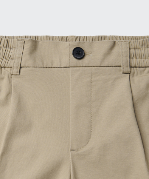 MUSINSA STANDARD KIDS（ムシンサスタンダードキッズ）の「ワイドチノショーツ[ベージュ]（その他パンツ・レディース・その他・110/120/130/140/150/160/100）」の5枚目の写真
