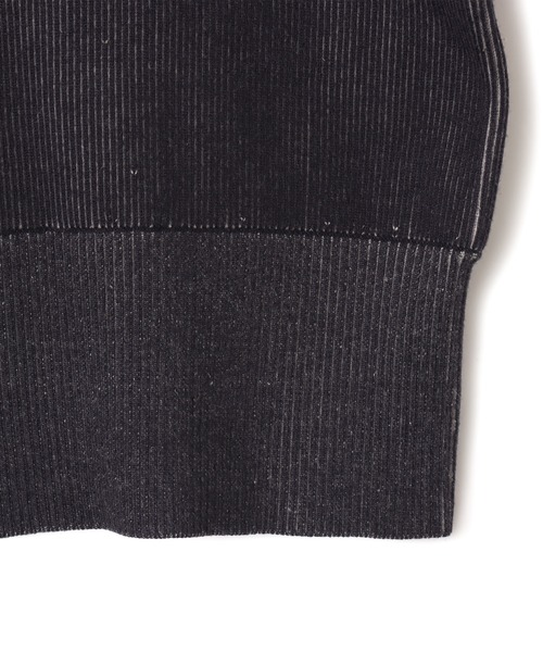 atmos pink（アトモスピンク）の「atmos pink Plating Knit Hoodie / アトモス ピンク プレーティング ニット フーディー（パーカー・レディース・ブルー/チャコール・FREE）」の15枚目の写真