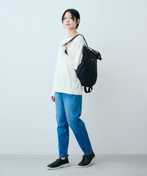 IEDIT（イディット）の「ＩＥＤＩＴ　ことりっぷとコラボ　旅のアイデアを詰め込んだ　リュックにもなる軽やかきれいめ３―ＷＡＹバッグ〈ブラック〉（バックパック/リュック・レディース・ブラック・ONE SIZE）」の5枚目の写真