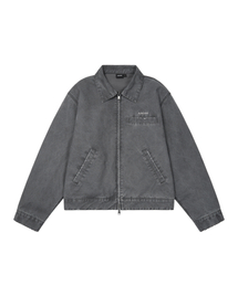 AAKAM（アーカム）の「Walt Damaged Cotton Jacket (Black)（その他アウター）」