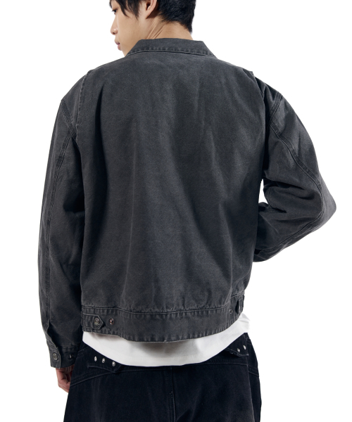 AAKAM(アーカム)の「Walt Damaged Cotton Jacket (Black)(その他アウター・レディース・その他・1/2)」の18枚目の写真
