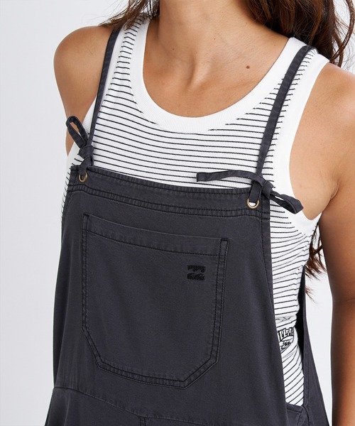BILLABONG(ビラボン)の「BILLABONG/ビラボン サロペット ロングパンツ BG013712(その他パンツ・レディース・インディゴブルー/スミクロ/ライトブルー/カーキ・L/M)」の14枚目の写真