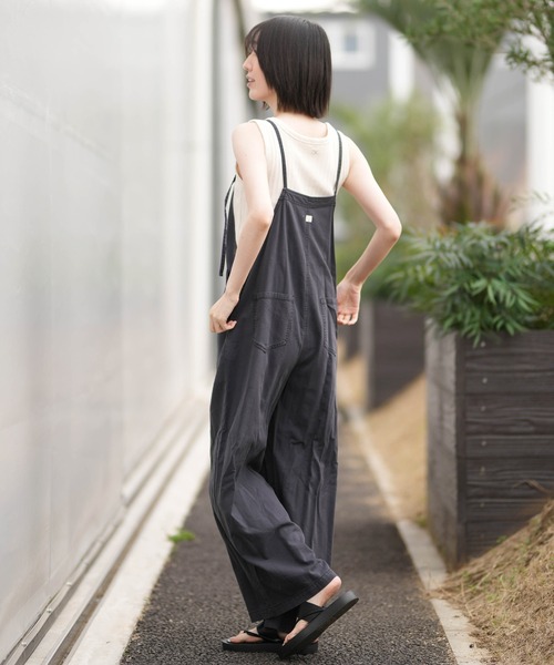 BILLABONG(ビラボン)の「BILLABONG/ビラボン サロペット ロングパンツ BG013712(その他パンツ・レディース・インディゴブルー/スミクロ/ライトブルー/カーキ・L/M)」の8枚目の写真