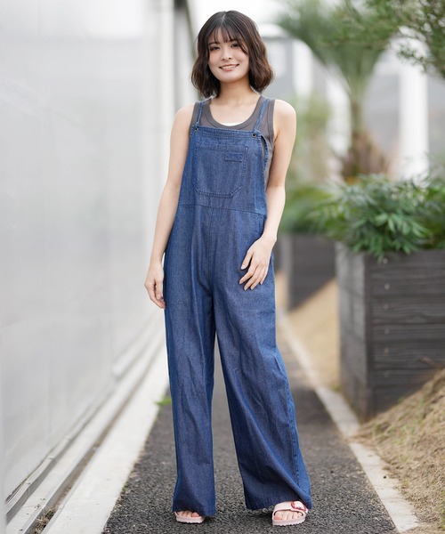 BILLABONG(ビラボン)の「BILLABONG/ビラボン サロペット ロングパンツ BG013712(その他パンツ・レディース・インディゴブルー/スミクロ/ライトブルー/カーキ・L/M)」の11枚目の写真