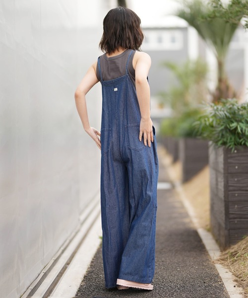 BILLABONG(ビラボン)の「BILLABONG/ビラボン サロペット ロングパンツ BG013712(その他パンツ・レディース・インディゴブルー/スミクロ/ライトブルー/カーキ・L/M)」の13枚目の写真