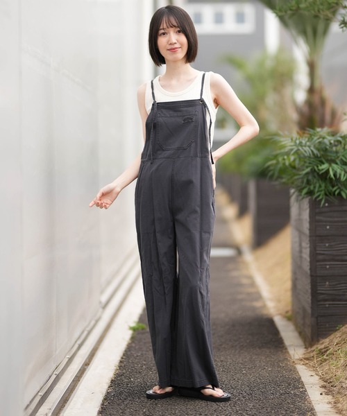 BILLABONG(ビラボン)の「BILLABONG/ビラボン サロペット ロングパンツ BG013712(その他パンツ・レディース・インディゴブルー/スミクロ/ライトブルー/カーキ・L/M)」の6枚目の写真