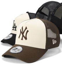 NEW ERA(�j���[�G��)�̃j���[�G�����b�V���L���b�v 9FORTYA-FRAMETRUCKER �c�[�g�[��MLB ONSPOTZ�ʒ�(�L���b�v)
