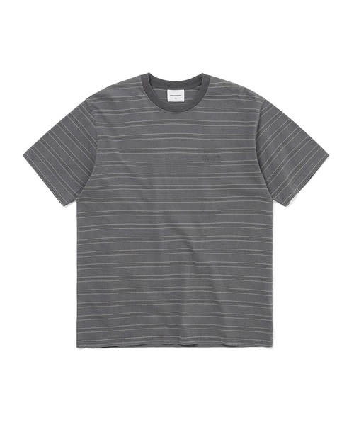 thisisneverthat(ディスイズネバーザット)の「Washed Striped Tee(Tシャツ/カットソー・メンズ・ブルー/グレー・L/M/S/XL)」の2枚目の写真