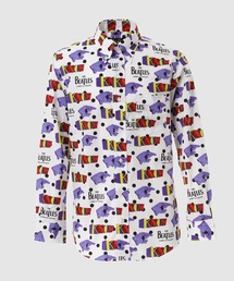 THE BEATLES CdG SUBMARINE PRINTED LONG SLEEVE SHIRT BLACK（シャツ