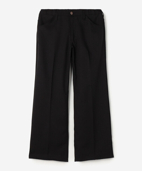 Bshop(ビショップ)の「Wrangler | 〈別注〉 WRANCHER ワイドスラックス BLACK MEN(その他パンツ・メンズ・ブラック・S/M/L)」の2枚目の写真