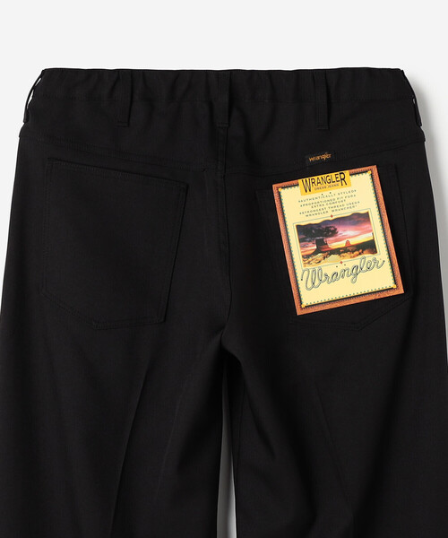 Bshop(ビショップ)の「Wrangler | 〈別注〉 WRANCHER ワイドスラックス BLACK MEN(その他パンツ・メンズ・ブラック・S/M/L)」の6枚目の写真