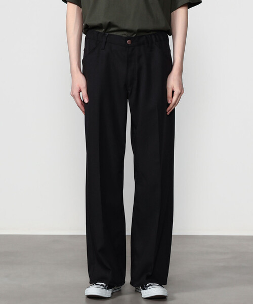 Bshop(ビショップ)の「Wrangler | 〈別注〉 WRANCHER ワイドスラックス BLACK MEN(その他パンツ・メンズ・ブラック・S/M/L)」の11枚目の写真