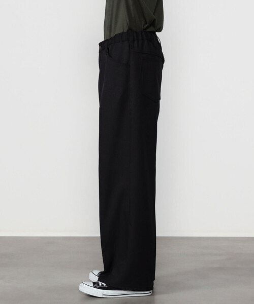 Bshop(ビショップ)の「Wrangler | 〈別注〉 WRANCHER ワイドスラックス BLACK MEN(その他パンツ・メンズ・ブラック・S/M/L)」の12枚目の写真