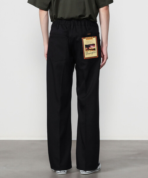 Bshop(ビショップ)の「Wrangler | 〈別注〉 WRANCHER ワイドスラックス BLACK MEN(その他パンツ・メンズ・ブラック・S/M/L)」の13枚目の写真