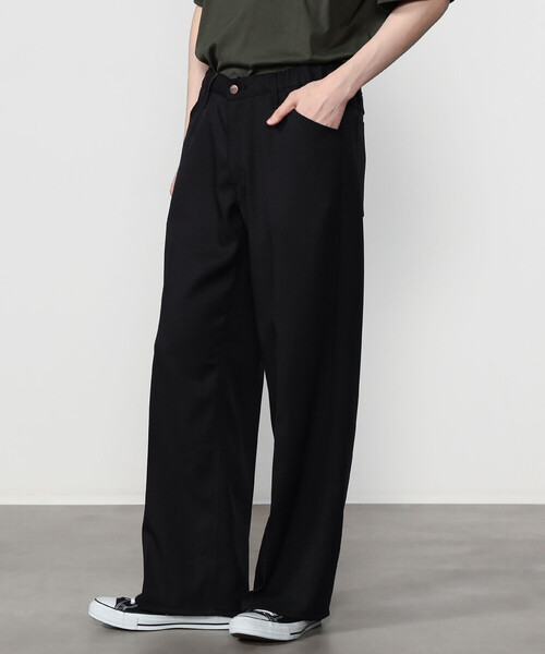 Bshop(ビショップ)の「Wrangler | 〈別注〉 WRANCHER ワイドスラックス BLACK MEN(その他パンツ・メンズ・ブラック・S/M/L)」の14枚目の写真