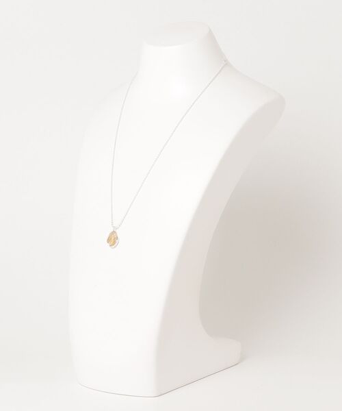 fredy emue（フレディエミュ）の「フェイクストーントップネックレス（ネックレス・レディース・シルバー/ゴールド/ベージュ・FREE）」の5枚目の写真