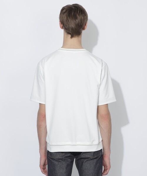 CB CRESTBRIDGE(シービークレストブリッジ)の「【Quiet checkシリーズ】ヘッジホッグプルオーバー(Tシャツ/カットソー・レディース・ネイビー/オフホワイト・3/1)」の7枚目の写真