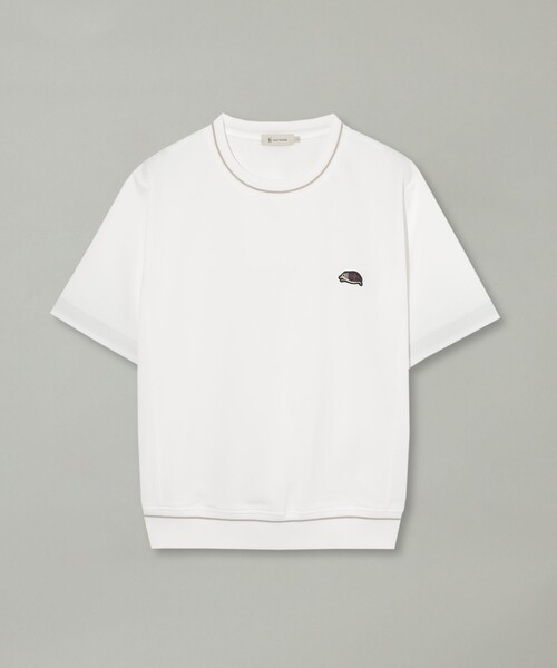 CB CRESTBRIDGE(シービークレストブリッジ)の「【Quiet checkシリーズ】ヘッジホッグプルオーバー(Tシャツ/カットソー・レディース・ネイビー/オフホワイト・3/1)」の10枚目の写真
