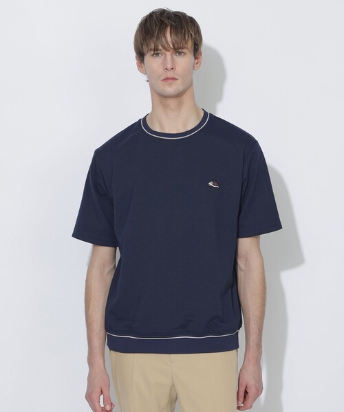 CB CRESTBRIDGE(シービークレストブリッジ)の「【Quiet checkシリーズ】ヘッジホッグプルオーバー(Tシャツ/カットソー・レディース・ネイビー/オフホワイト・3/1)」の11枚目の写真