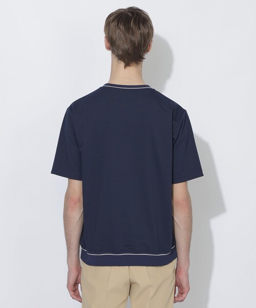 CB CRESTBRIDGE(シービークレストブリッジ)の「【Quiet checkシリーズ】ヘッジホッグプルオーバー(Tシャツ/カットソー・レディース・ネイビー/オフホワイト・3/1)」の15枚目の写真