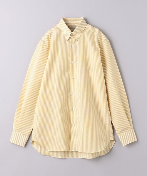 UNITED ARROWS(ユナイテッドアローズ)の「ALUMO/ ロンドンストライプ タブカラー シャツ(シャツ/ブラウス・メンズ・イエロー・41cm/42cm/39cm/38cm)」の2枚目の写真