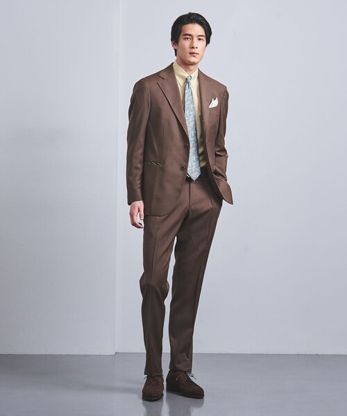UNITED ARROWS(ユナイテッドアローズ)の「ALUMO/ ロンドンストライプ タブカラー シャツ(シャツ/ブラウス・メンズ・イエロー・41cm/42cm/39cm/38cm)」の13枚目の写真