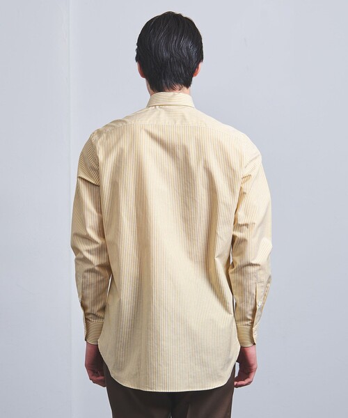 UNITED ARROWS(ユナイテッドアローズ)の「ALUMO/ ロンドンストライプ タブカラー シャツ(シャツ/ブラウス・メンズ・イエロー・41cm/42cm/39cm/38cm)」の16枚目の写真