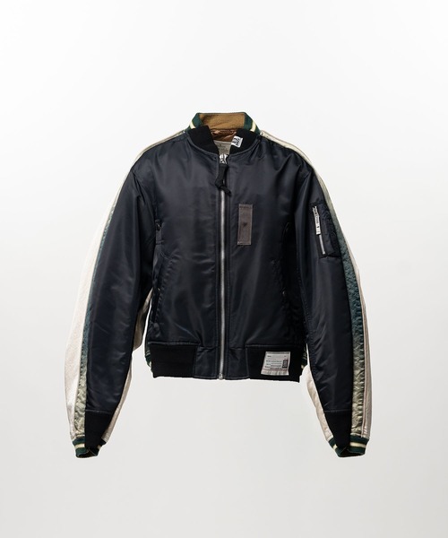 MIHARAYASUHIRO/ミハラヤスヒロ】Front Back Combined Flight Jacket