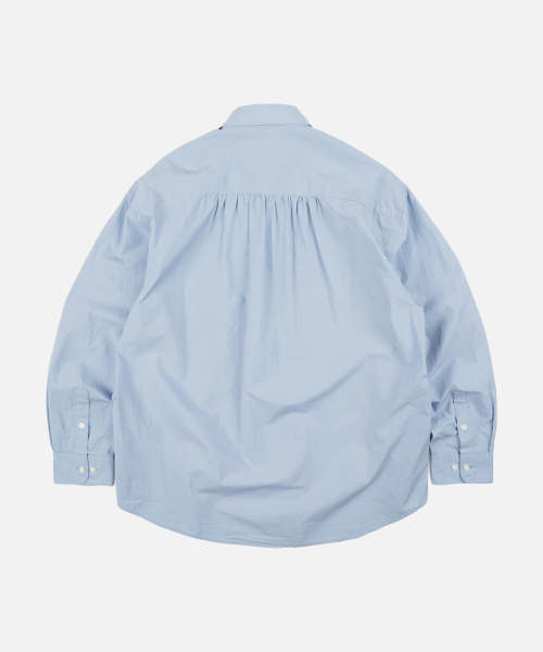 FRIZMWORKS(フリズムワークス)の「CIGARETTE POCKET TYPEWRITER SHIRT _ SKY BLUE(シャツ/ブラウス・メンズ・その他・SMALL/MEDIUM/LARGE/X-LARGE)」の2枚目の写真