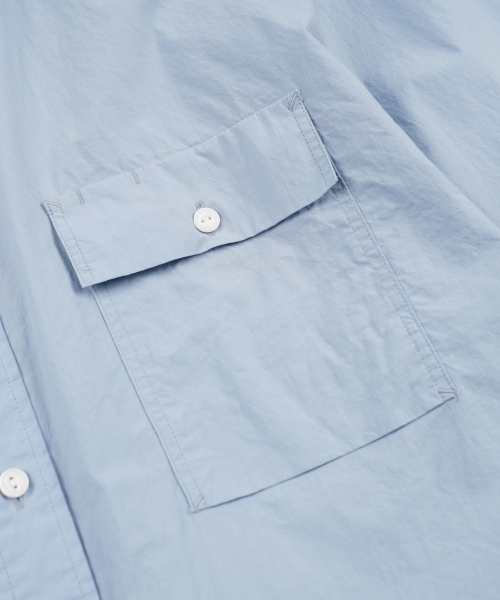 FRIZMWORKS(フリズムワークス)の「CIGARETTE POCKET TYPEWRITER SHIRT _ SKY BLUE(シャツ/ブラウス・メンズ・その他・SMALL/MEDIUM/LARGE/X-LARGE)」の4枚目の写真