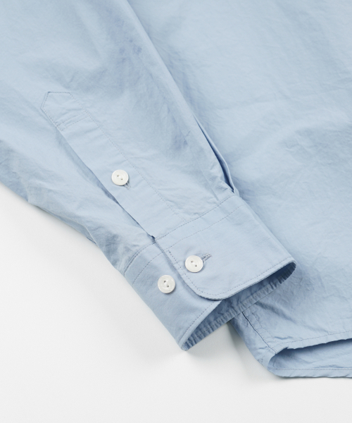 FRIZMWORKS(フリズムワークス)の「CIGARETTE POCKET TYPEWRITER SHIRT _ SKY BLUE(シャツ/ブラウス・メンズ・その他・SMALL/MEDIUM/LARGE/X-LARGE)」の7枚目の写真