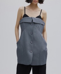 Ameri | LAYERED DETAIL CONSTRUCT TOP(キャミソール)