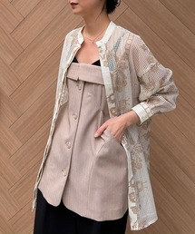 Ameri（アメリ）の「LAYERED DETAIL CONSTRUCT TOP（キャミソール）」