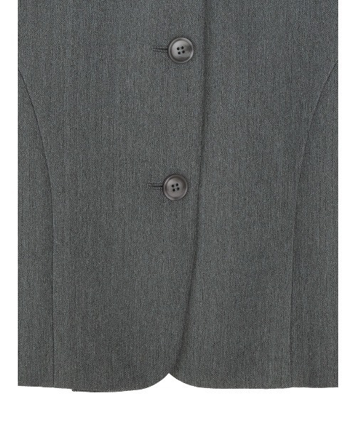 Ameri（アメリ）の「LAYERED DETAIL CONSTRUCT TOP（キャミソール・レディース・ライトベージュ/グレー・FREE）」の13枚目の写真