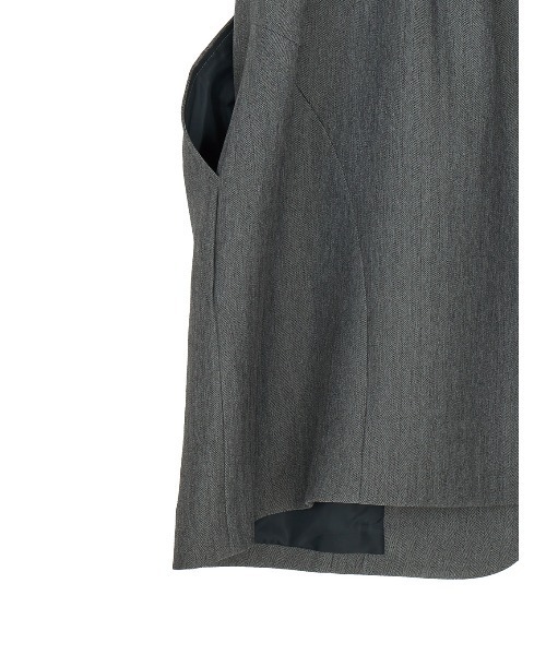 Ameri（アメリ）の「LAYERED DETAIL CONSTRUCT TOP（キャミソール・レディース・ライトベージュ/グレー・FREE）」の9枚目の写真