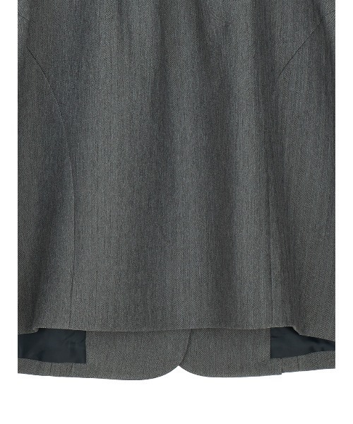 Ameri（アメリ）の「LAYERED DETAIL CONSTRUCT TOP（キャミソール・レディース・ライトベージュ/グレー・FREE）」の8枚目の写真