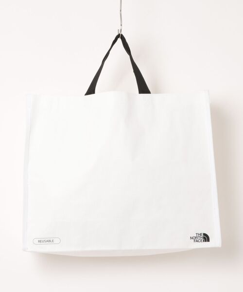 THE NORTH FACE（ザノースフェイス）の「THE NORTH FACE / ザノースフェイス / SHOPPER BAG-M（トートバッグ・レディース・ホワイト系その他・MEDIUM）」の2枚目の写真