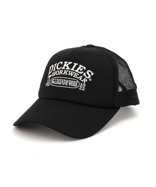 Dickies(ディッキーズ)の「DICKIES EX WORK MOTIF MESH CAP(キャップ・メンズ・ホワイト/ブラック・FREE)」の1枚目の写真
