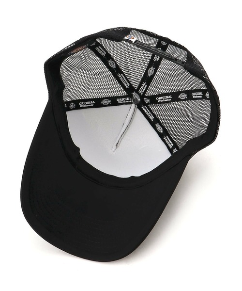 Dickies(ディッキーズ)の「DICKIES EX WORK MOTIF MESH CAP(キャップ・メンズ・ホワイト/ブラック・FREE)」の3枚目の写真