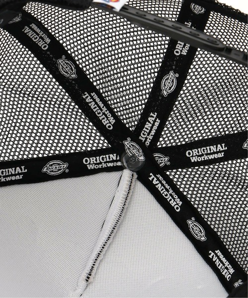 Dickies(ディッキーズ)の「DICKIES EX WORK MOTIF MESH CAP(キャップ・メンズ・ホワイト/ブラック・FREE)」の4枚目の写真