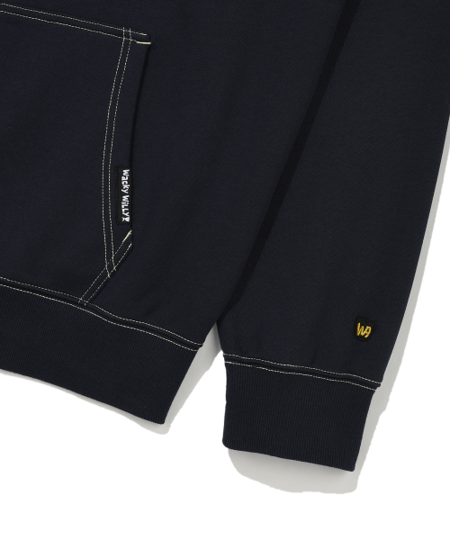 Wacky WiLLy（ワッキーウィリー）の「ビッグキキフードジップアップネイビー（パーカー・レディース・その他・MEDIUM/LARGE/X-LARGE/SMALL）」の7枚目の写真