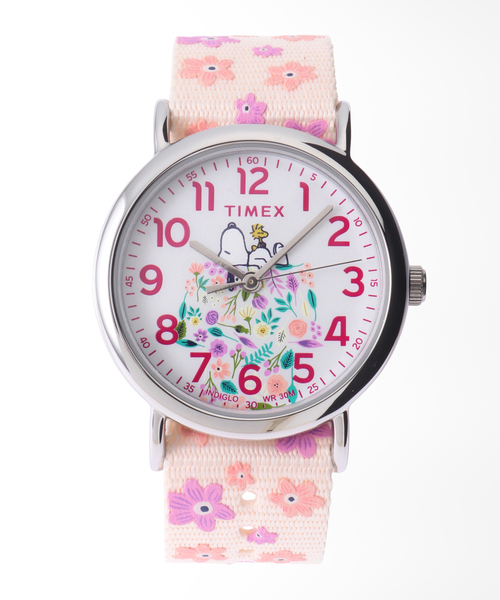 HIROB(ヒロブ)の「Web限定 TIMEX WATCH WEEKENDER TW2W33200(アナログ腕時計・レディース・シルバー・FREE)」の1枚目の写真