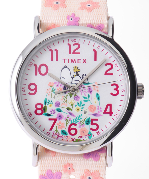 HIROB(ヒロブ)の「Web限定 TIMEX WATCH WEEKENDER TW2W33200(アナログ腕時計・レディース・シルバー・FREE)」の2枚目の写真