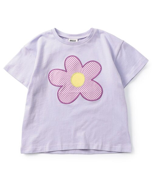 BREEZE(ブリーズ)の「バリエーションgirls半袖Tシャツ(Tシャツ/カットソー・キッズ・アイボリー/オフホワイト/ピンク/レッド/ラベンダー・90/140/100/120/130/80/110)」の3枚目の写真