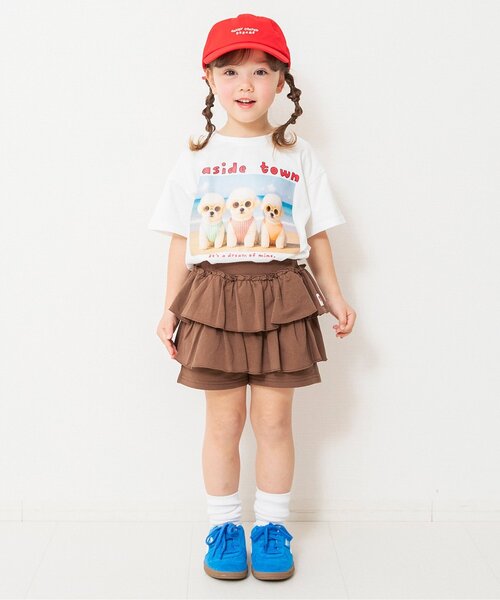 BREEZE(ブリーズ)の「バリエーションgirls半袖Tシャツ(Tシャツ/カットソー・キッズ・アイボリー/オフホワイト/ピンク/レッド/ラベンダー・90/140/100/120/130/80/110)」の8枚目の写真