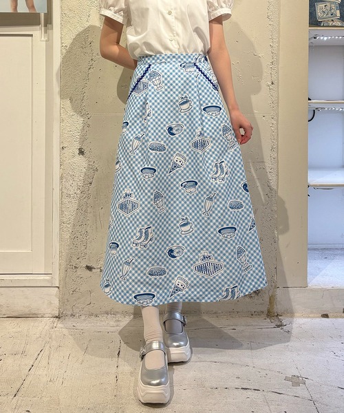 MILK(ミルク)の「DINER ロングスカート(スカート・レディース・C/B/A・FREE)」の1枚目の写真