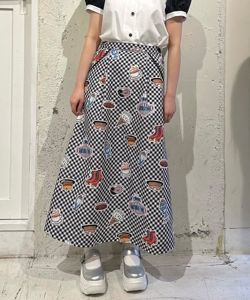 MILK(ミルク)の「DINER ロングスカート(スカート・レディース・C/B/A・FREE)」の3枚目の写真