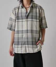 Lui's(���C�X)�̃u���b�N�`�F�b�N�V���[�g�X���[�u�V���c(�V���c/�u���E�X)